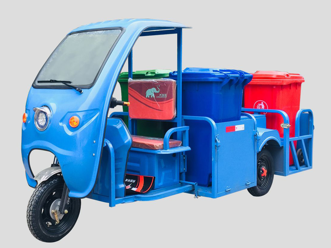 电动垃圾桶转运保洁车的特点与使用
