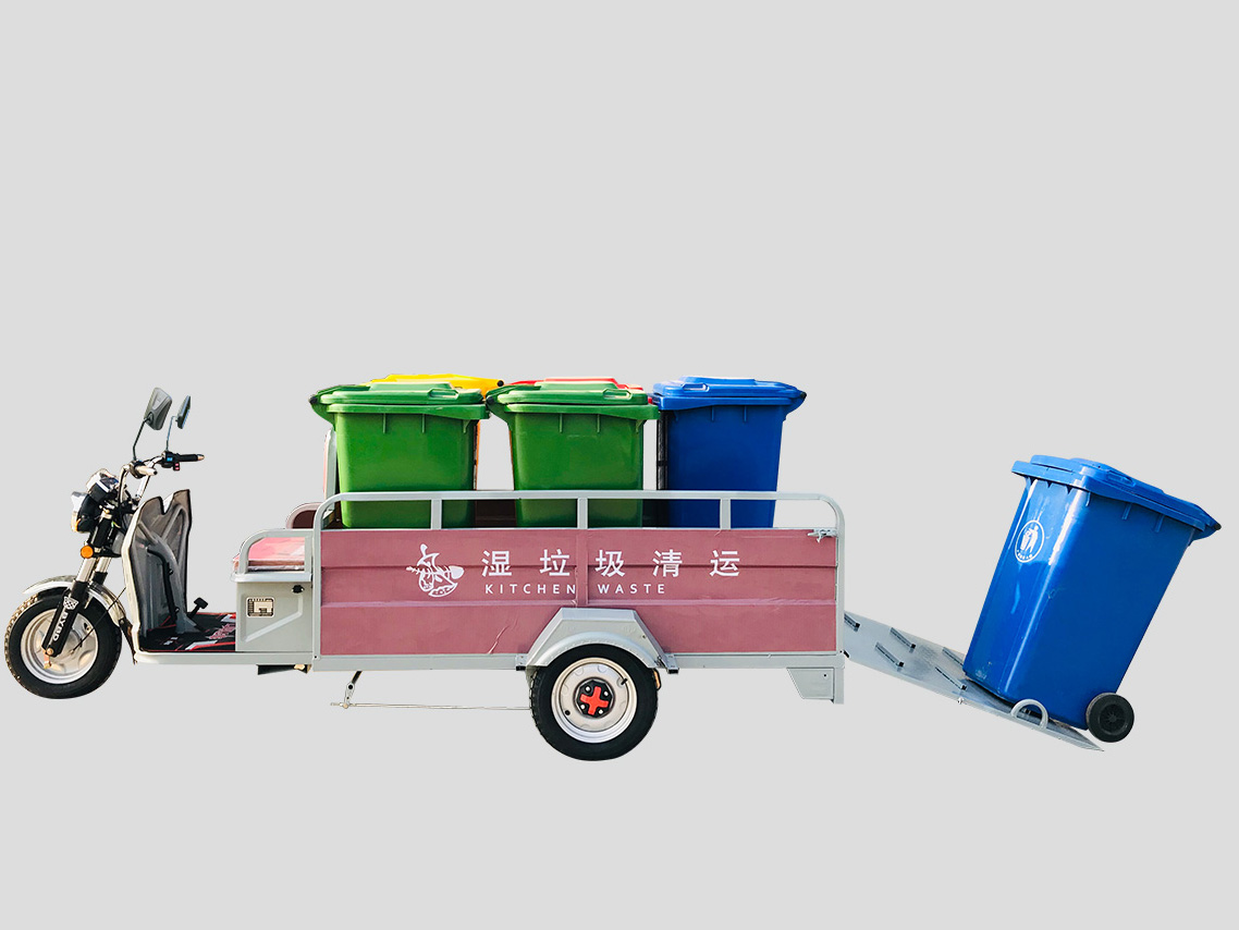 电动垃圾桶转运保洁车的特点与使用